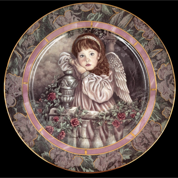 Hope Plate Garden of Hope by Donna Richardson The Bradford Exchange 1980 - 1990 - Picture 3 of 5